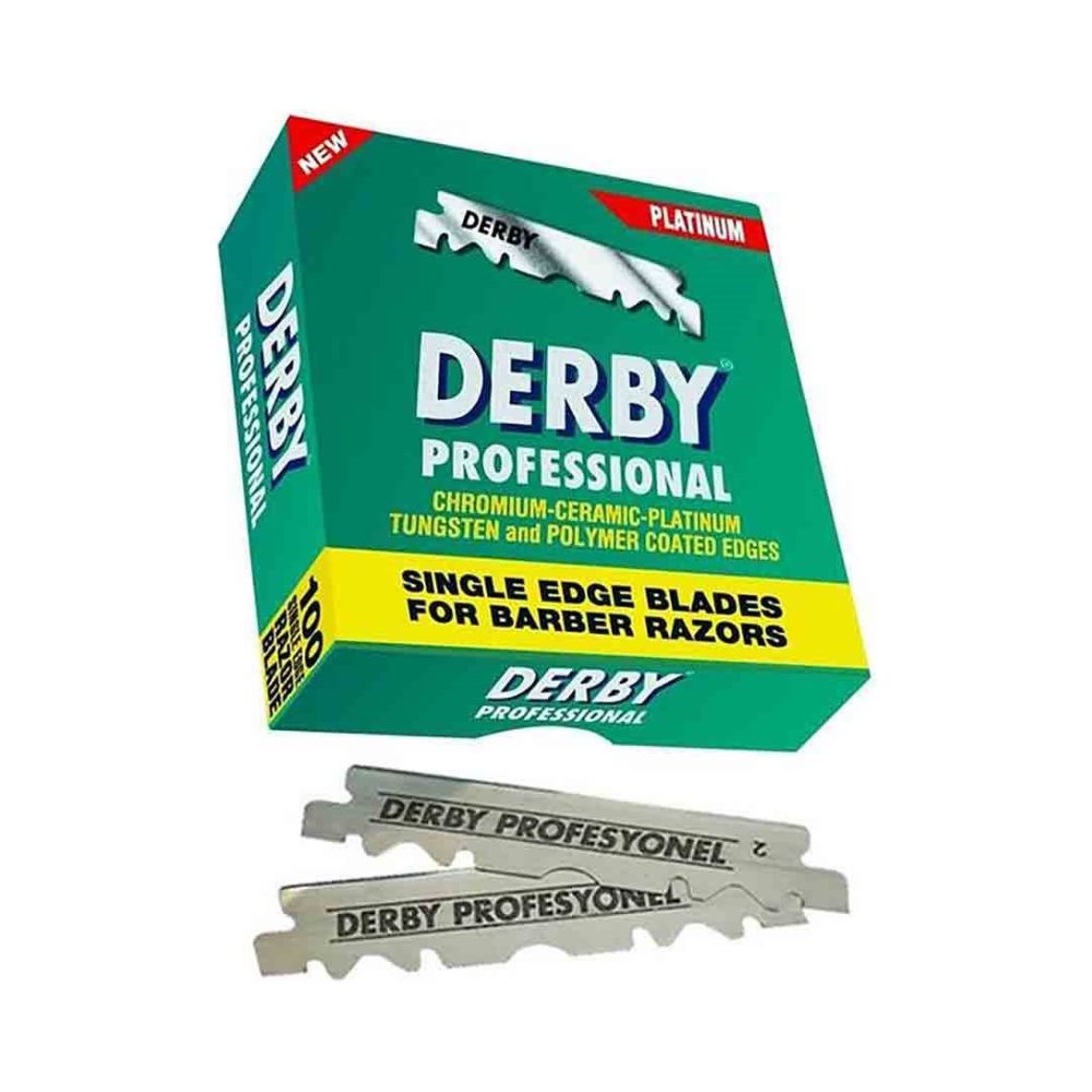 Derby Single Edge Razor Blades 100 Pack Hair Scissors & Razors