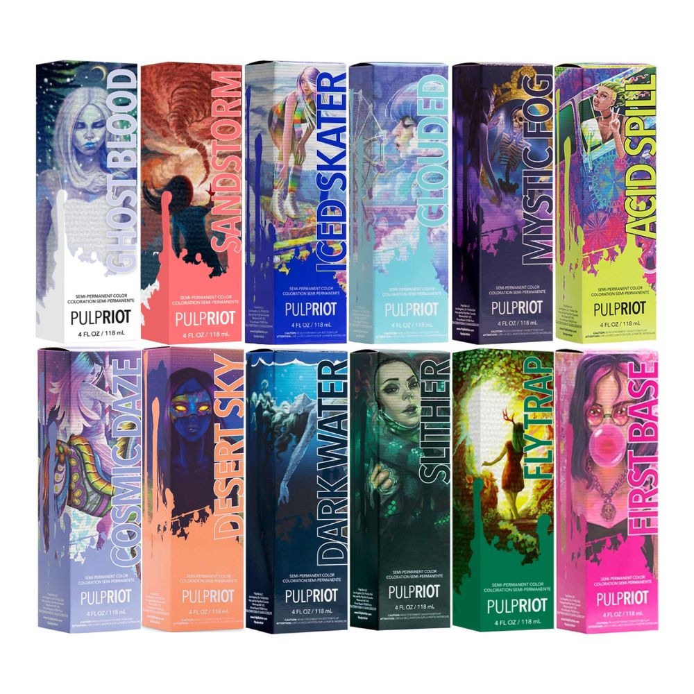 Pulp Riot SemiPermanent Hair Colour Ghost Blood 118ml Hair Colour