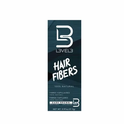 L3VEL3 Hair Fibers Dark Brown