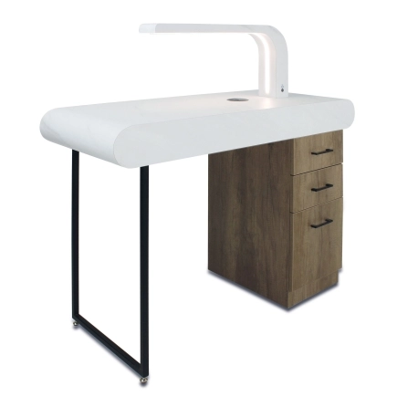 REM Monaco Nail Table with Light - 1 Position