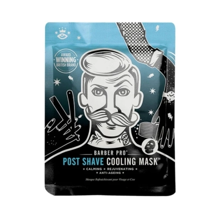 Barber Pro Post Shave Cooling Mask With Anti-Ageing Collagen 30g