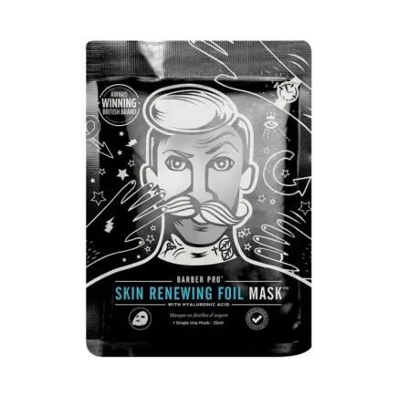 Barber Pro Skin Renewing Foil Mask With Hyaluronic Acid & Q10 30ml