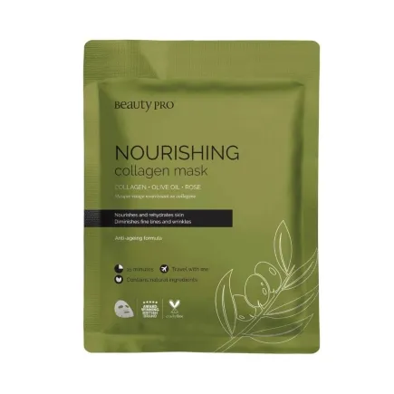 BeautyPro Nourishing Collagen Sheet Mask 23ml