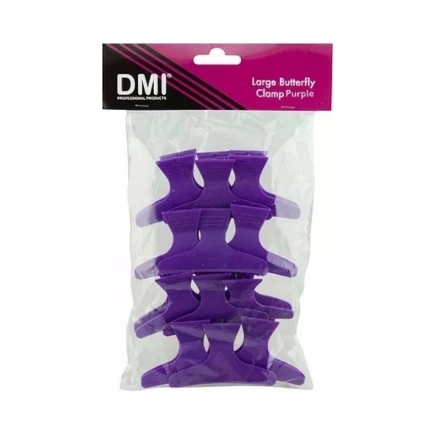 DMI Large Butterfly Clamps Purple