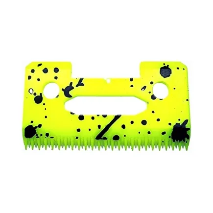 BarberBro. Stagger Tooth Ceramic Cutting Blade for Wahl Magic Clip - Neon Yellow
