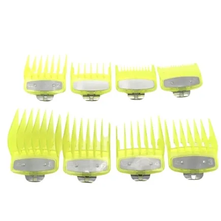 BarberBro. Premium Guards Transparent Yellow