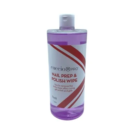 Cuccio Nail Prep & Polish Wipe 1000ml