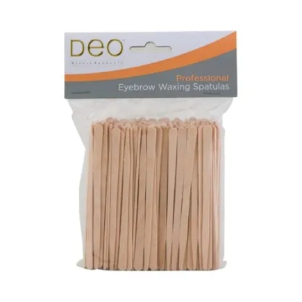 Deo Eyebrow Waxing Spatulas 200 Pack