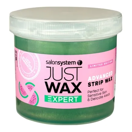 Salon System Just Wax Expert Limited Edition Watermelon Advanced Strip Wax 425g