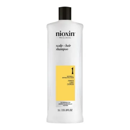 Nioxin System 1 Cleanser Shampoo 1000ml