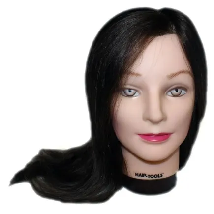 HairTools Brunette Long Manikin Training Head 22-14 Inch