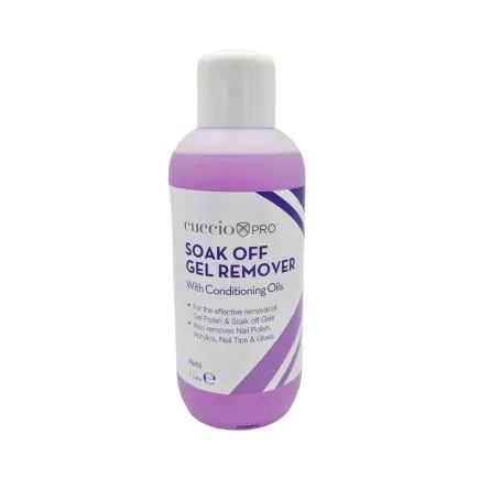 Cuccio Soak Off Gel Remover with Conditioning Oils 1000ml