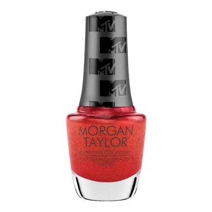 Morgan Taylor Long-lasting, DBP Free Nail Lacquer Total Request Red 15ml