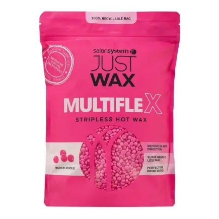 Salon System Just Wax Multiflex Berrylicious Beads 700g