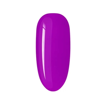 The Gel Hub Soak Off Gel Nail Polish - Neon Purple 20ml