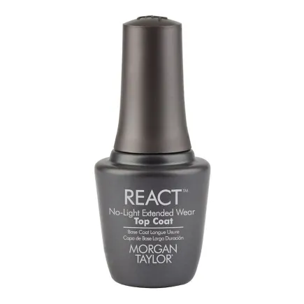 Morgan Taylor React No Light Long-Lasting Top Coat 15ml