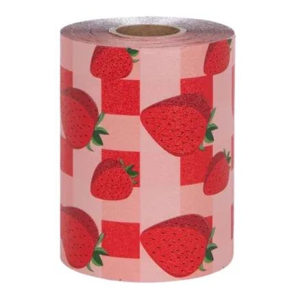 Framar Strawberry Shortcake Embossed Foil Roll 100m