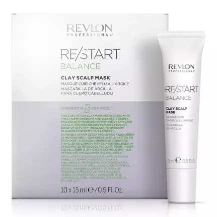 Revlon Professional Re/Start Balance Clay Scalp Mask 10 x 15ml