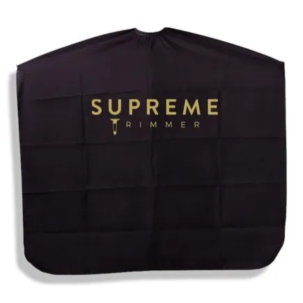 Supreme Trimmer Barber Cape - Gold Logo