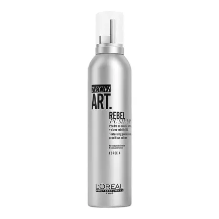 L'Oreal Professionnel Tecni.Art Rebel Push-Up Texturizing & Volumising Mousse 250ml