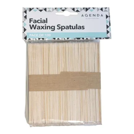 Agenda Mini Facial Waxing Spatulas 100 Pack