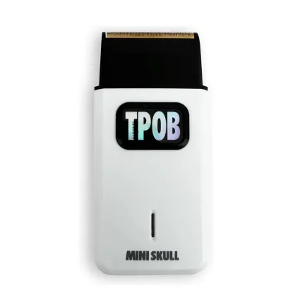 TPOB Mini Skull Foil Shaver (White Edition)