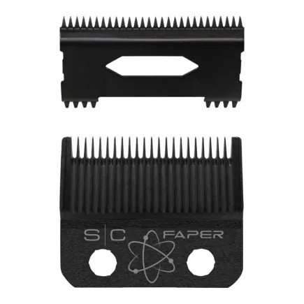 StyleCraft Clipper Blade Set - DLC Fixed Faper Blade with Slim Deep Tooth Cutter