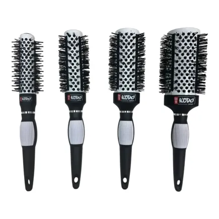 Kodo Silicone Heat Retainer Brush Set - 25mm, 32mm, 43mm & 53mm