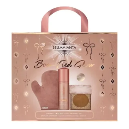 Bellamianta Bow-Tied Glow Christmas Gift Set in Mousse - Medium