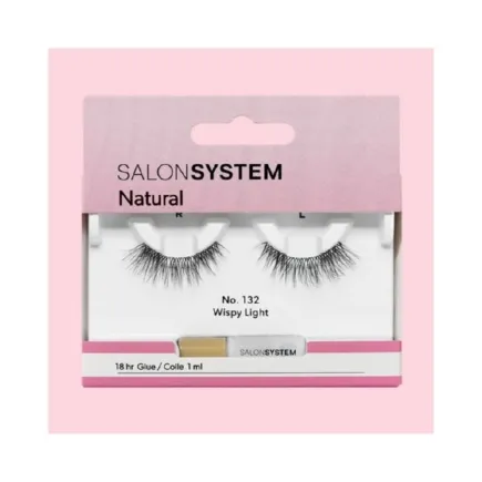 Salon System 132 Natural Strip Lashes