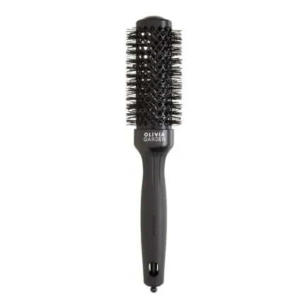 Olivia Garden Expert Blowout Round Hair Brush Speed Black Label 35mm