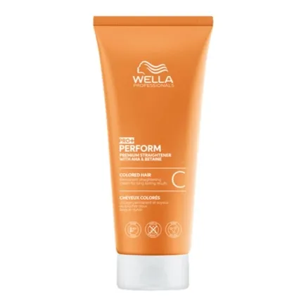 Wella Professionals Perform+ Straightening Cream for Coloured Hair 200ml
