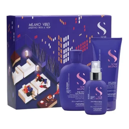 Alfaparf Milano Semi Di Lino Blonde Gift Set
