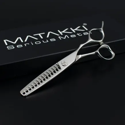 Matakki Shark Professional Hair Texture Scissors 6 inch