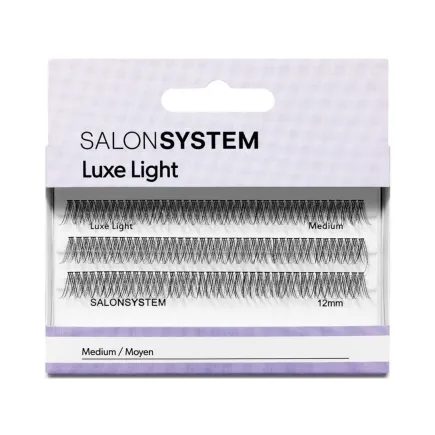 Salon System Individuals Luxe Light Medium - Pre-Made Fan Lash Extensions