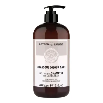 Leyton House Professional Rhassoul Colour Care Moisturising Shampoo 400ml