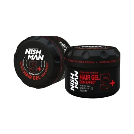 Nishman Ultra Strong Gum Effect Hair Gel 300ml