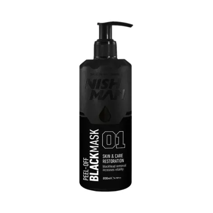 Nishman Black Peel Off Face Mask 200ml
