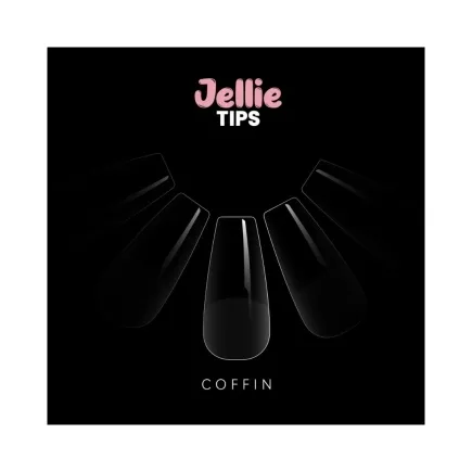 Halo Jellie Nail Tips Coffin - 120 Pack