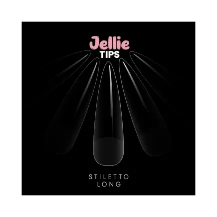 Halo Jellie Nail Tips Stiletto (Long) - 120 Pack