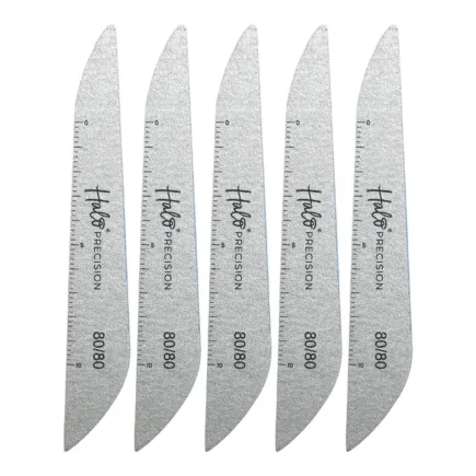 Halo Elite Precision Zebra Nail File 80/80 - 5 Pack