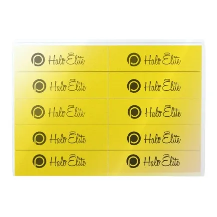Halo Elite Yellow Blocks 220G - 10 Pack
