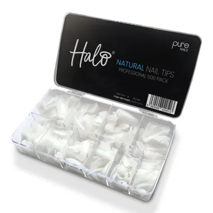 Halo Natural ABS Nail Tips - 500 Pack