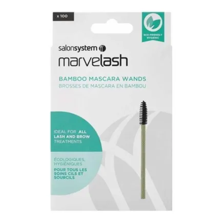 Salon System Marvelash Bamboo Mascara Wands 100 Pack