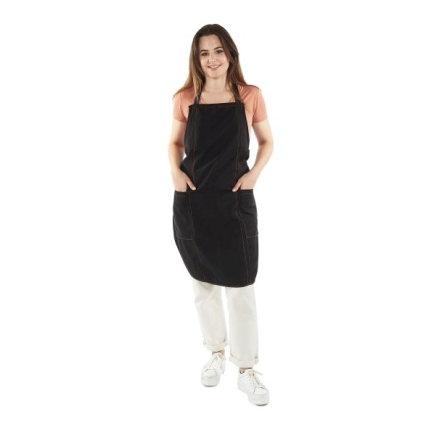 Sibel 'V Fast' Resistant Apron Black