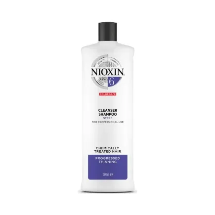 Nioxin System 6 Cleanser Shampoo 1000ml