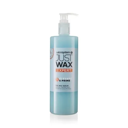 Just Wax Expert Cleanse & Prime Pre Wax Serum 500ml