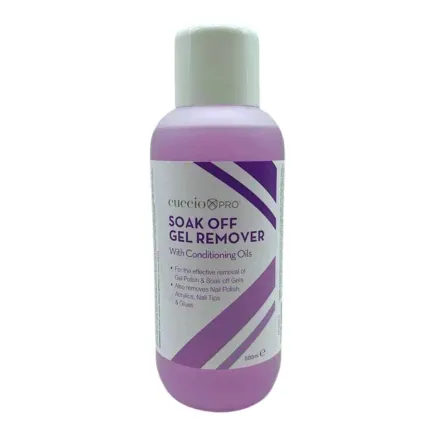 Cuccio Soak Off Gel Remover with Conditioning Oils 500ml