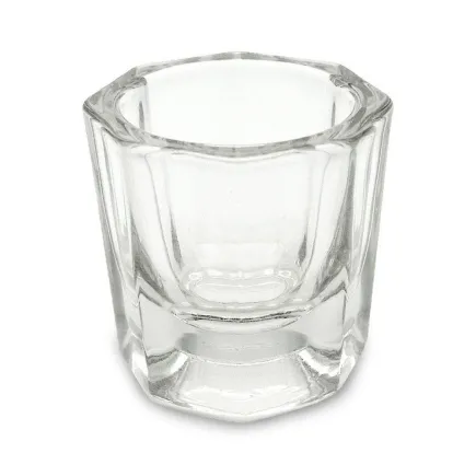 Cuccio Glass Dappen Dish Clear