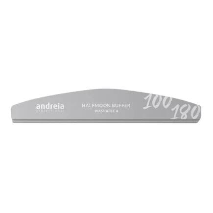 Andreia Professional Halfmoon Nail Buffer 100/180